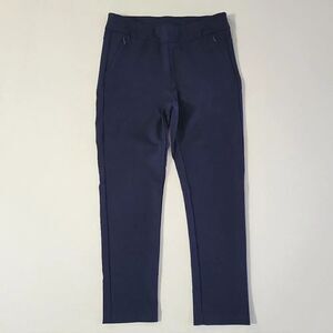 Black Tape_ Straight Leg Black Capris Pants